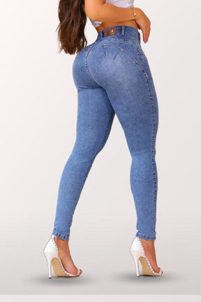 Calça Jeans Claro Modeladora - Mega Bumbum Apaixonante